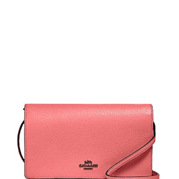 ANNA FOLDOVER CROSSBODY CLUTCH - Picture 1 of 8